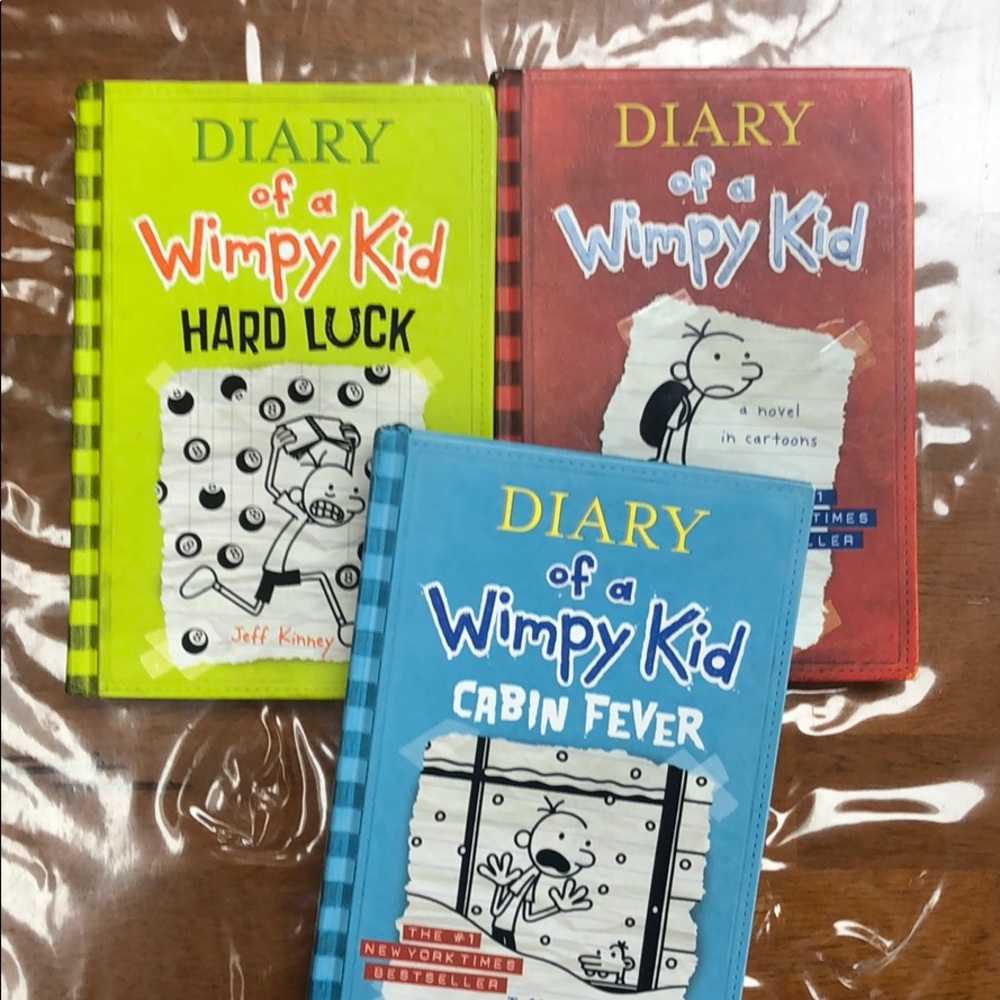3 Hard Cover books